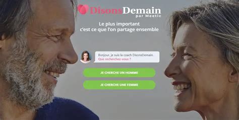 disons dmain|Site de rencontre senior